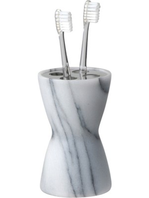 Hafele White Marble Diş Fırçalık  Beyaz