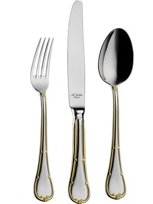 Aryıldız Tulip Prestige Altın 89 Parça Çatal Kaşık Bıçak Takımı