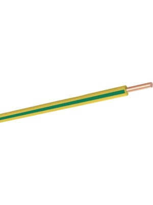 Hes 6 mm NYA Kablo 13 m Sarı Yeşil Tam Bakır H07V-U