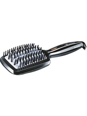 Babyliss Saç Düzleştirici 200 Derece, Elektriklenmeyi Önleyen İyon Teknolojisi, 3 Dijital Isı Ayarı, Fırça Liss 3D, HSB101E