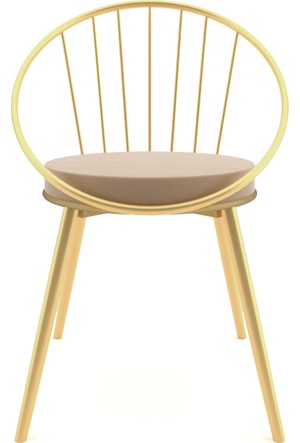 Avvio Home Eylul Gold Kalin Tel Sandalye Trendyol