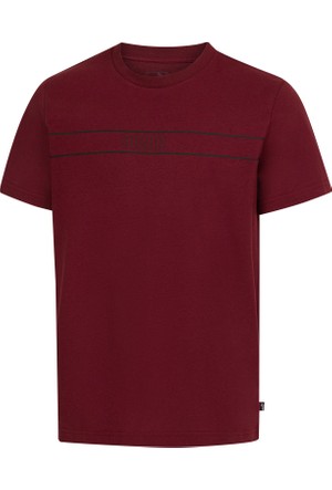 Madmext Red T Shirt For Men