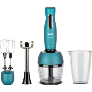 Lucca Q Turquoise 1000W Blender Seti