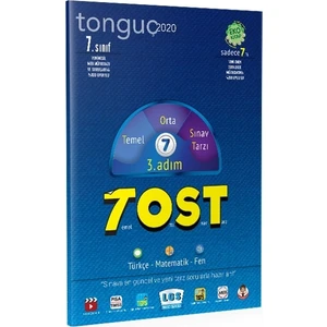 Tonguç Akademi 7. Sınıf TOST 3. Adım
