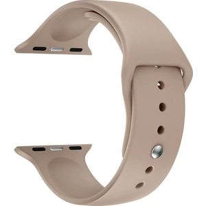 Apple Watch Uyumlu 44 mm Kordon Spor Kayışı Yumuşak Silikon Rose Gold