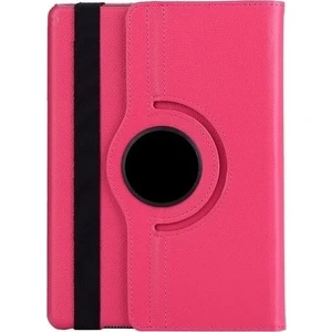 Samsung Tab A T580 T582 T585 T587 Kılıf Uyku Modlu 360° Dönerli Standlı 10.1" Pembe