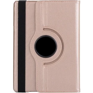 Samsung Tab A T510 T515 T517 Kılıf Uyku Modlu 360° Dönerli Standlı 10.1" Gold