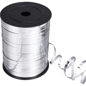 Balon Evi Metalize Gümüş Rafya 8 x 200 mm