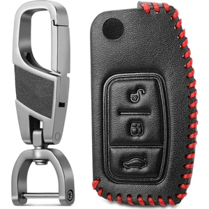 Ford Focus, Fiesta, Turneo, Kuga, C max Deri Anahtar Kılıfı (Sustalı)