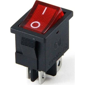 Mini Işıklı Anahtar On-Off 4 Pin