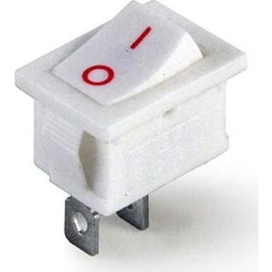 Mini Anahtar On-Off 2 Pin Beyaz