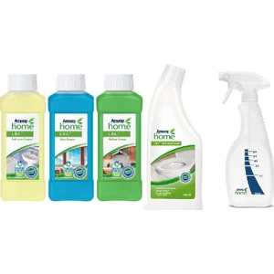Mutfak - Banyo - Cam Temizleyici + Loc Tuvalet Temizleyici + Püskürtmeli Sprey