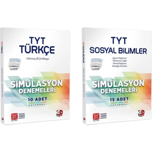 3D Yayınları TYT Türkçe Sosyal Bilimler Simülasyon Deneme Seti 2 Kitap