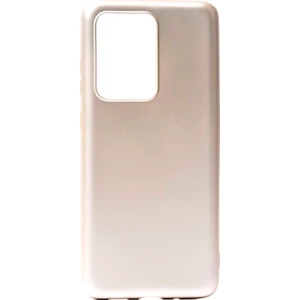 Coverzone Samsung Galaxy S20 Kılıf Premier Silikon Kılıf Gold