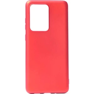 Coverzone Samsung Galaxy S20 Kılıf Premier Silikon Kılıf Kırmızı