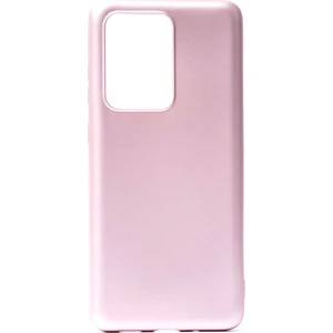 Coverzone Samsung Galaxy S20 Ultra Kılıf Premier Silikon Kılıf Rose Gold