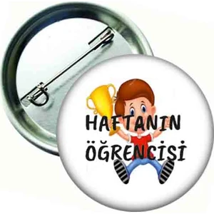 Hediye Panayırı Haftanın Öğrencisi Rozeti 20'li