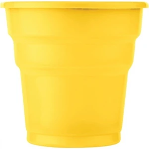Plastik Bardak Sarı 25'li