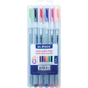 Fineliner Keçeli Boya Kalemi 6'lı