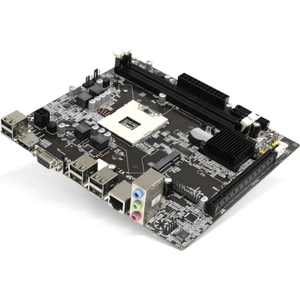 SlimWork HM55P Mobil Sata.Msata DDR3 1333MHz Usb 2.0 Vga Hdmi Ses Lan 988P 1.Gen Anakart