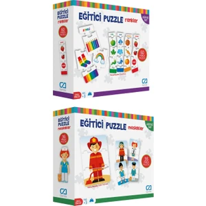Ca Games 2'li Eğitici Puzzle SetI(5028-5030)