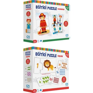 Ca Games 2'li Eğitici Puzzle SetI(5030-5031)