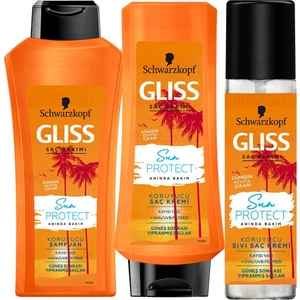 Sun Protect Şampuan 360 ml + Sun Protect Krem 360 ml + Sun Protect Sıvı Saç Kremi 200 ml