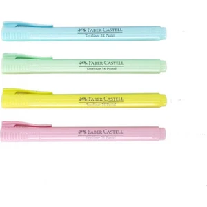 Fosforlu kalem 38 Pastel 4lü poşet