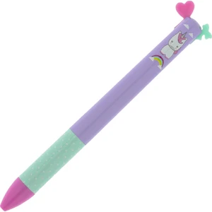K071679 Tükenmez Kalem İki Renkli Light Blue Pink