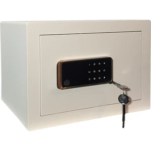 Kk Eco 250D Anahtarlı ve Elektronik Şifreli Kasa Krem