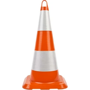 Fm Trafik 50'lik Kırılmaz Trafik Konisi 2 Reflektifli