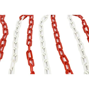 Fm Trafik Kırmızı Beyaz Zincir 8 mm