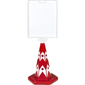 Fm Trafik Kedi Gözlü Reklam Konisi Ağırlıksız – Tabelalı