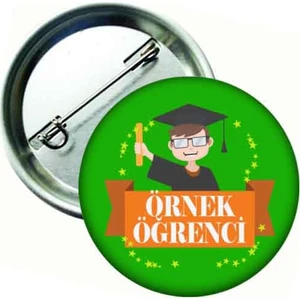 Hediye Panayırı Örnek Öğrenci Rozeti - 20 Adet