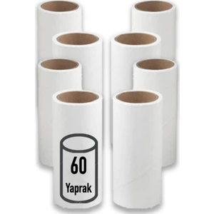 Iplik Tüy Toplayıcı 8'li Yedek Paket (480 Yaprak)