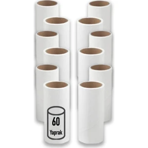 Iplik Tüy Toplayıcı 12'Li Yedek Paket (720 Yaprak)