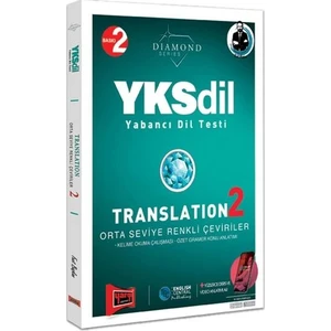 Yargı Yayınevi YKSDİL Yabancı Dil Testi Translation 2 Orta Seviye Renkli Çeviriler
