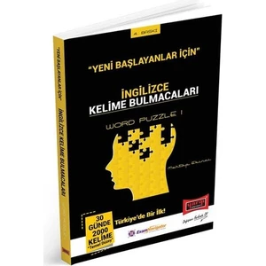 Yargı Yayınevi Yeni Başlayanlar İçin İngilizce Kelime Bulmacaları Word Puzzle 1