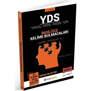 Yargı Yayınevi YDS YÖKDİL Tıpdil YKSDİL İçin İngilizce Kelime Bulmacaları Word Puzzle 2