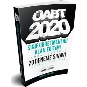 Benim Hocam Yayınları  2020 ÖABT Sınıf Öğretmenliği Alan Eğitimi Tamamı Çözümlü 20 Fasikül Deneme