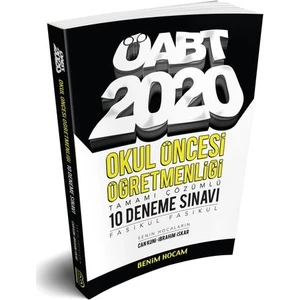 Benim Hocam Yayınları  2020 ÖABT Okul Öncesi Öğretmenliği Tamamı Çözümlü 10 Fasikül Deneme