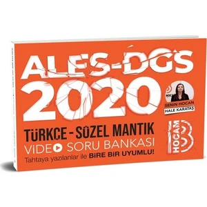 Benim Hocam Yayınları  2020 ALES DGS Türkçe-Sözel Mantık Video Soru Bankası