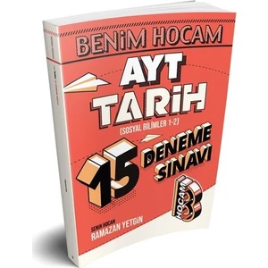 Benim Hocam Yayınları  AYT Tarih 15 Deneme Sınavı