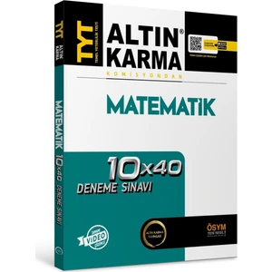 Altın Karma Yayınları 2020  TYT Matematik Deneme