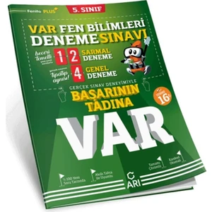 Arı Yayıncılık 5.Sınıf Var Fen Deneme