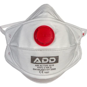 Add Aıractıve 5510 Ffp3 Maske Ventilli 4 Katlanır Yeni Nesil Model 25'li