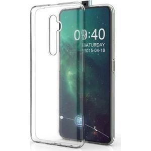 Tekno Grup Oppo Reno 2Z Kılıf Darbe Emici Süper Silikon Kılıf Şeffaf