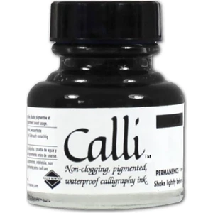 Daler Rowney Calli Kaligrafi Mürekkebi 010 Black India 29.5ml