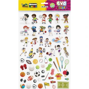 Nova Color 20 x 30cm Spor Eva Sticker