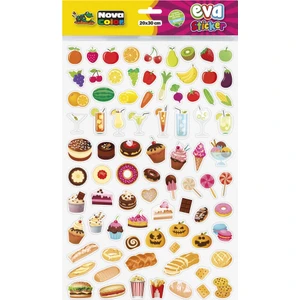 Nova Color 20 x 30cm Yiyecekler Eva Sticker